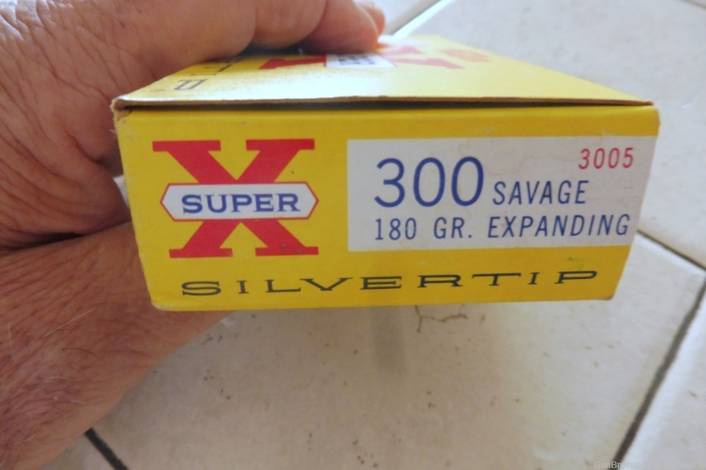 Full Box Western Super X .300 Savage Silvertip 180 Gr-img-4