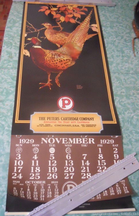 REMNGTON CALENDARS - early 1900's - reproduction-img-0
