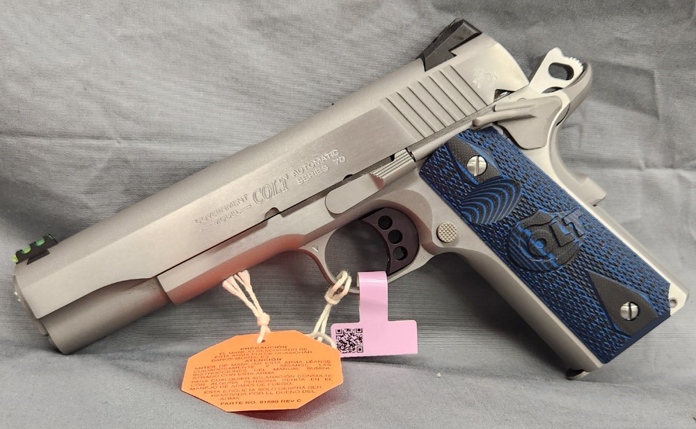 Colt 1911 Government Model Automatic Series 70 Competition Series .38 Super-img-4