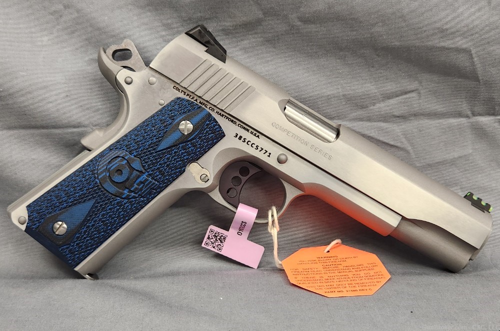Colt 1911 Government Model Automatic Series 70 Competition Series .38 Super-img-0