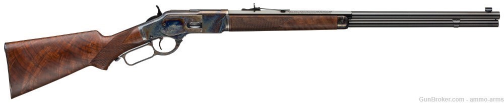 Winchester 1873 Deluxe Sporting .44-40 Win CCH 24" Walnut 534259140-img-1
