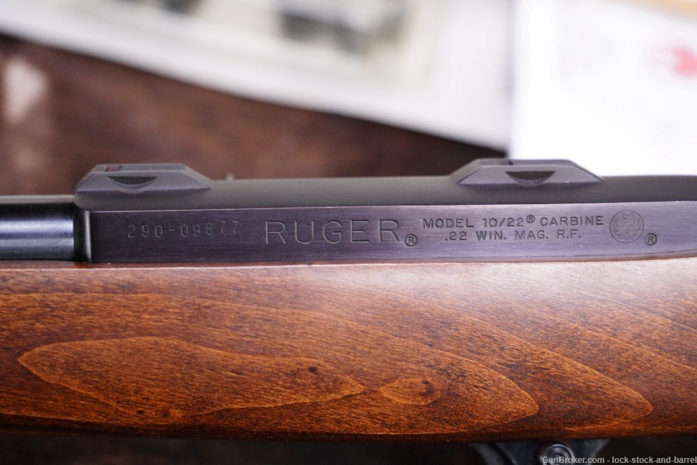Ruger 10/22 Magnum 02901 .22 WMR 18 1/2” Semi Automatic Rifle & Box 1999-img-26