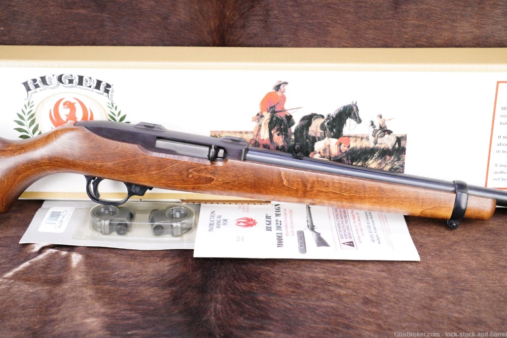 Ruger 10/22 Magnum 02901 .22 WMR 18 1/2” Semi Automatic Rifle & Box 1999-img-4