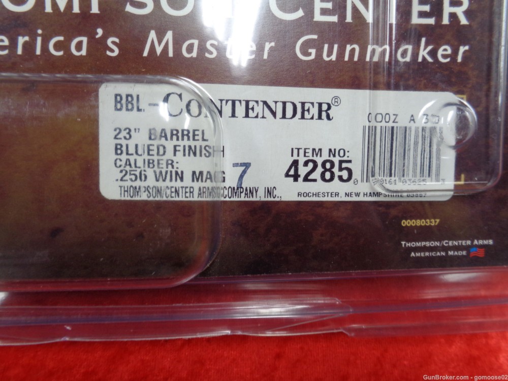T/C Contender G2 256 Win Mag 23" Barrel TC 4285 Blue Winchester Magnum NEW!-img-5