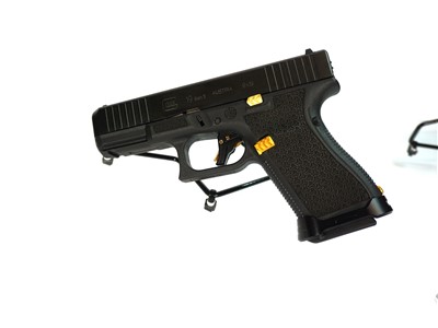 Glock 19 Gen5 Custom Laser Stippled Tyrant 9mm 15+1