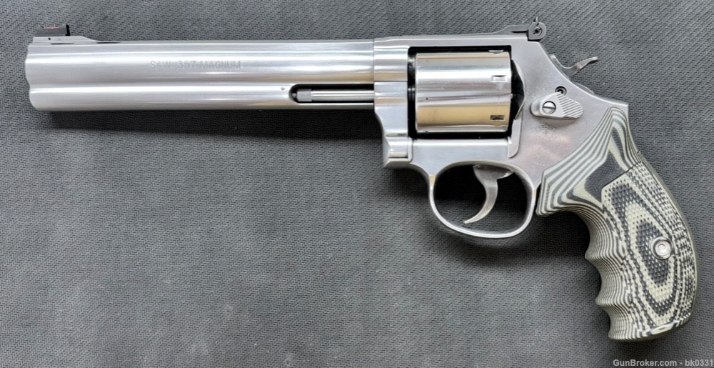 Smith & Wesson 686 PLUS 357 Magnum 7 Shot with Magna-Ported 7" Barrel-img-1