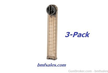 (3) FN, FNH PS90 P90 5.7x28mm 50-Round Magazines-img-0