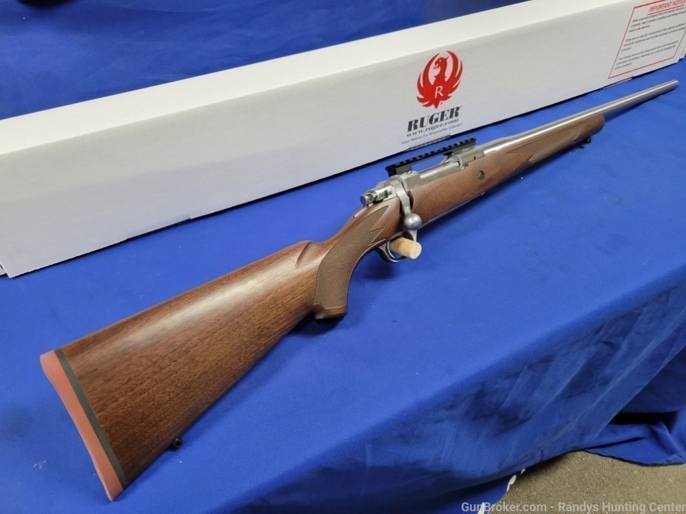 Ruger M77 Hawkeye .450 Bushmaster Stainless Rifle NEW IN BOX Limited SS 77-img-0