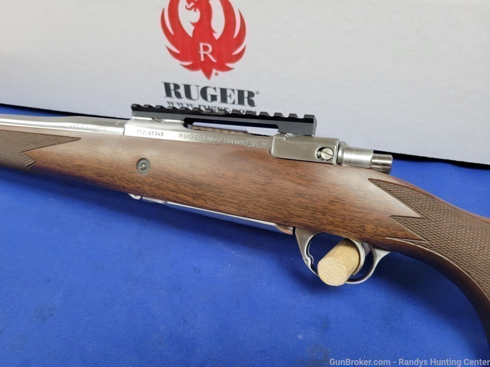 Ruger M77 Hawkeye .450 Bushmaster Stainless Rifle NEW IN BOX Limited SS 77-img-11