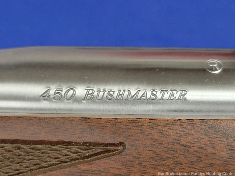 Ruger M77 Hawkeye .450 Bushmaster Stainless Rifle NEW IN BOX Limited SS 77-img-3