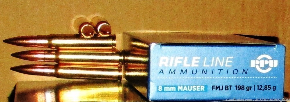8mm Mauser Ammo 8mm Ammo PPU Mauser-img-1