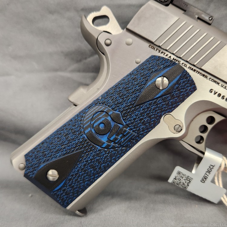 Colt Gold Cup Trophy Government Model 1911 stainless .38 Super O507GCL-img-1