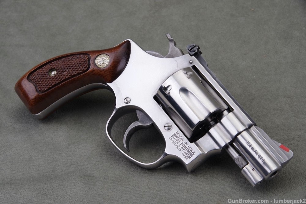 1995 Smith & Wesson 63-3 .22LR 2'' Stainless 99%-img-33