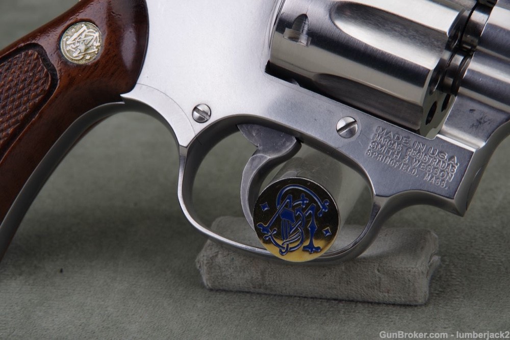 1995 Smith & Wesson 63-3 .22LR 2'' Stainless 99%-img-16