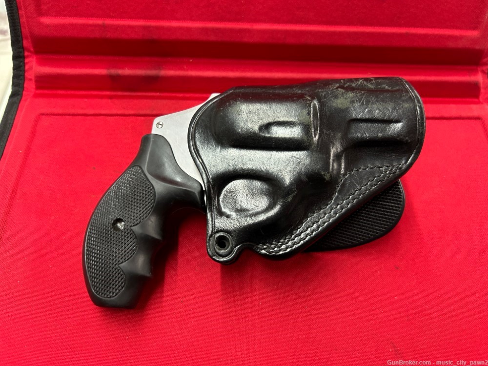 s&w smith & wesson 640-1 .357mag .38spl w/ holster great shape check it out-img-2
