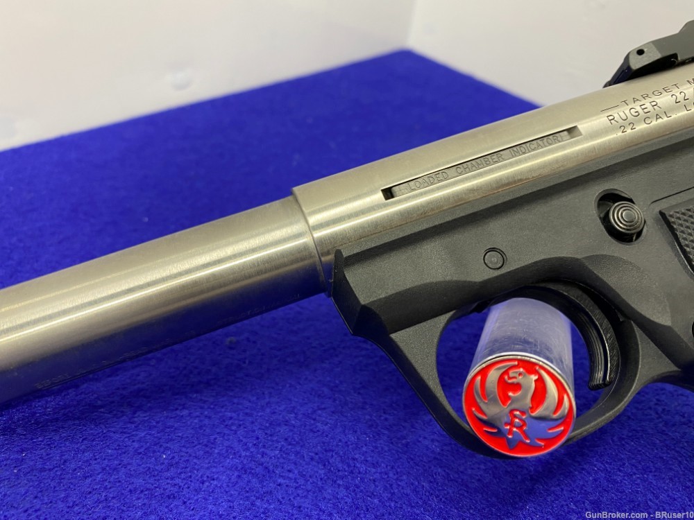 2016 Ruger 22/45 MK III Target Model 22 LR Stainless *SWEET RUGER WITH BOX*-img-15
