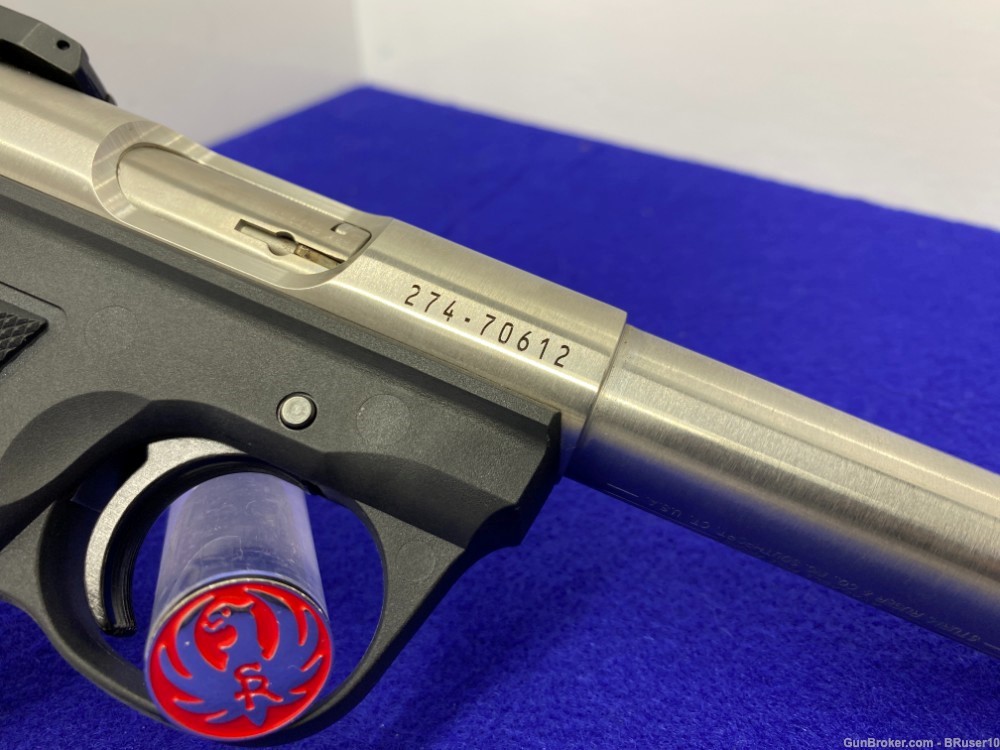 2016 Ruger 22/45 MK III Target Model 22 LR Stainless *SWEET RUGER WITH BOX*-img-30