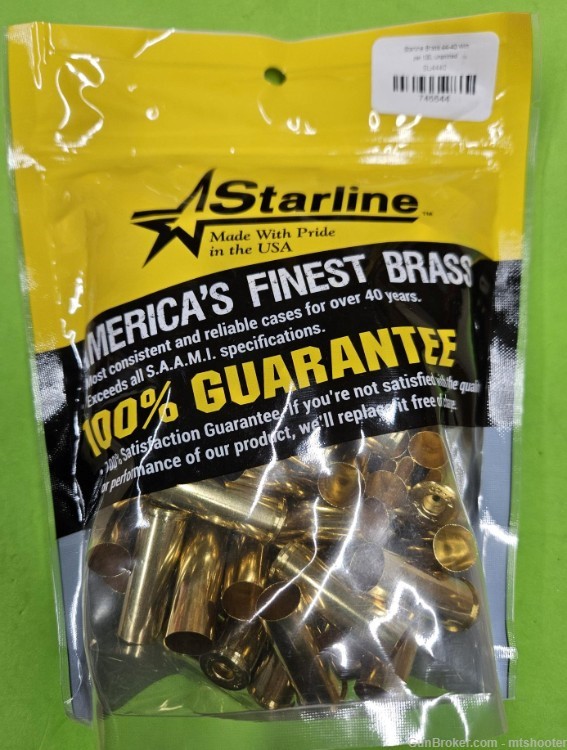 44-40 Winchester Brass - Bag of 100-img-0