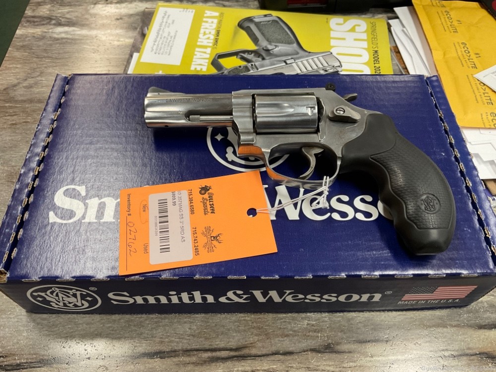 SMITH AND WESSON, S&W, MODEL 60 357 MAG 4” FACTORY NEW.-img-0
