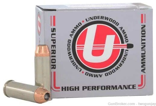 60 Rounds Underwood 45 Colt LC +P Ammo 250 Gr XTP Jacketed Hollow Point 434-img-1