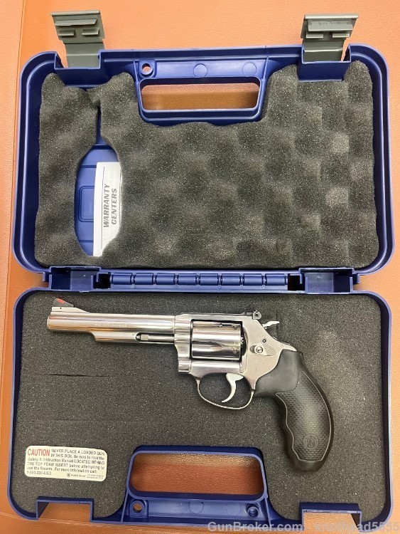 SMITH AND WESSON MODEL 60 .357 MAGNUM 5 INCH CASED-img-0