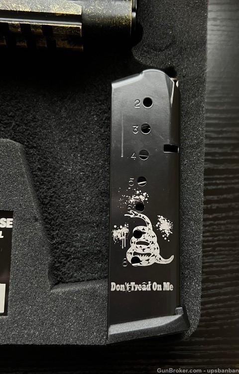 Global Defense "Don't Tread on Me" Custom 1911 .45 ACP Semi-Auto Pistol-img-10
