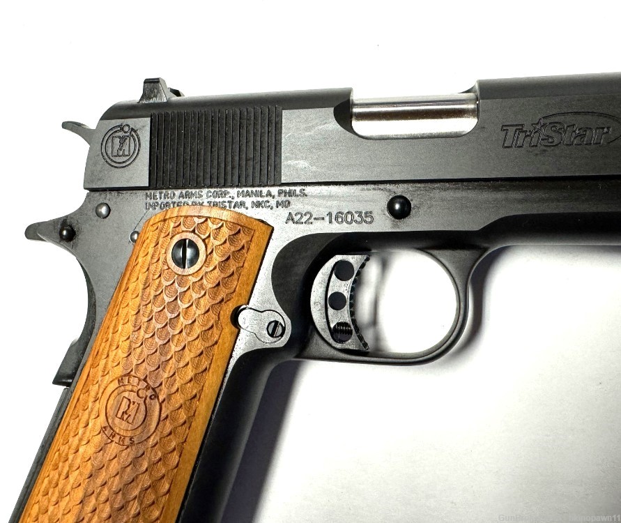 Tristar American Classic 1911 9MM Excellent Condition One Mag + Case-img-5