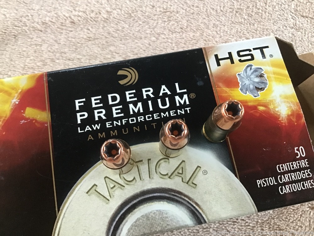100 rounds Federal Premium 9mm HST +P-img-2