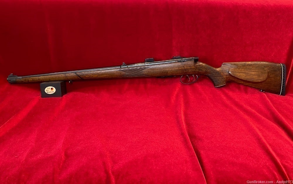 Anschutz 1533 Stutzen .222 Remington, w/rings +Mannlicher stock+ -img-1