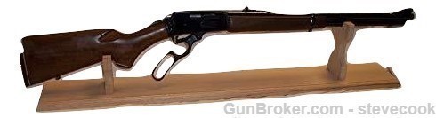 Mantle Style Gun Display Rack 30-30 - Unfinished-img-6