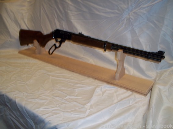 Mantle Style Gun Display Rack 30-30 - Unfinished-img-2