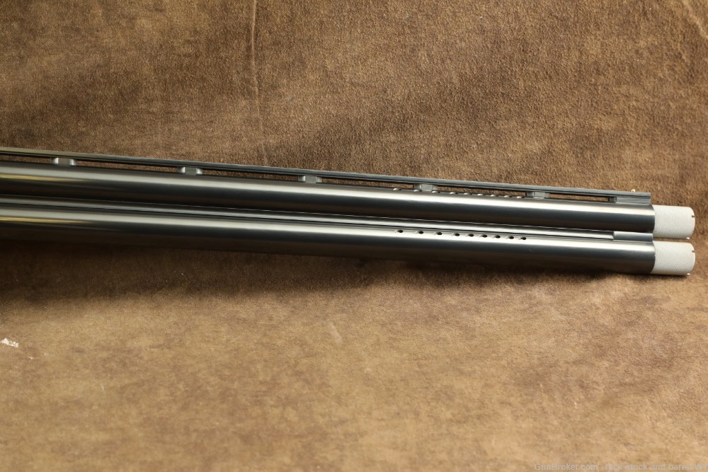 Ruger Red Label 12 GA Over Under Double Shotgun MFD 1986 Stainless Briley-img-8
