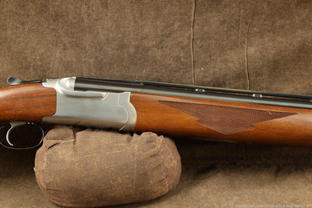 Ruger Red Label 12 GA Over Under Double Shotgun MFD 1986 Stainless Briley-img-6