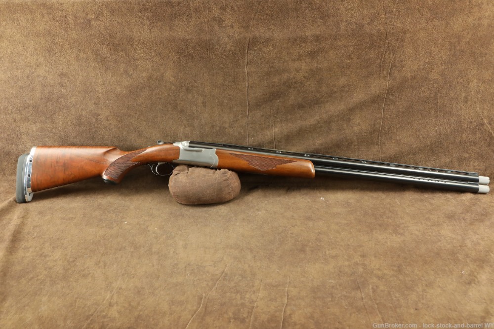 Ruger Red Label 12 GA Over Under Double Shotgun MFD 1986 Stainless Briley-img-3