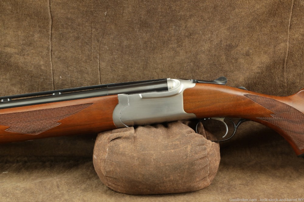 Ruger Red Label 12 GA Over Under Double Shotgun MFD 1986 Stainless Briley-img-14