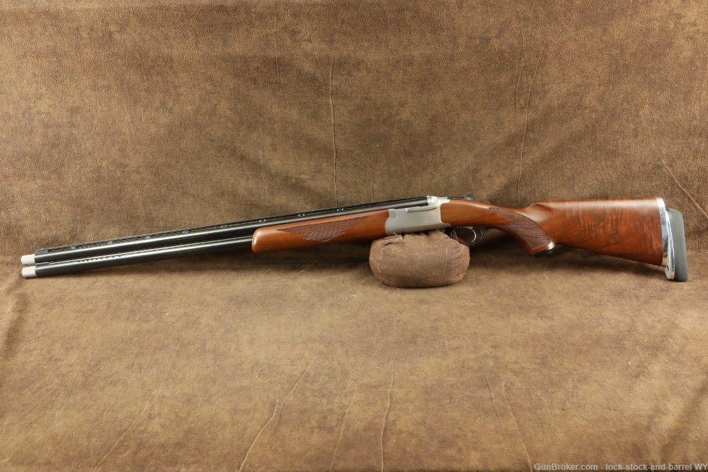 Ruger Red Label 12 GA Over Under Double Shotgun MFD 1986 Stainless Briley-img-10