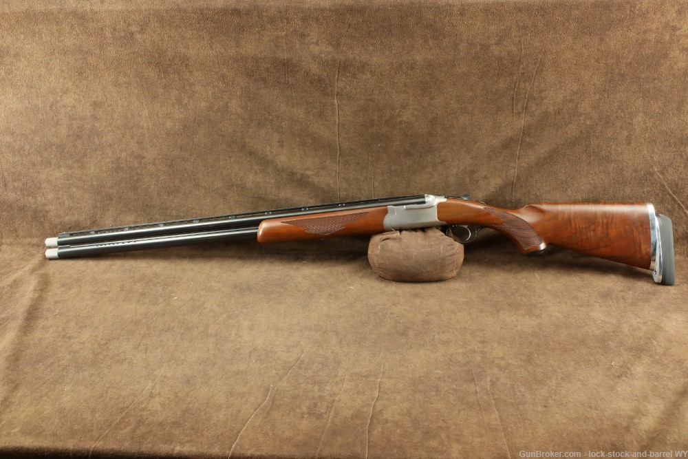Ruger Red Label 12 GA Over Under Double Shotgun MFD 1986 Stainless Briley-img-9
