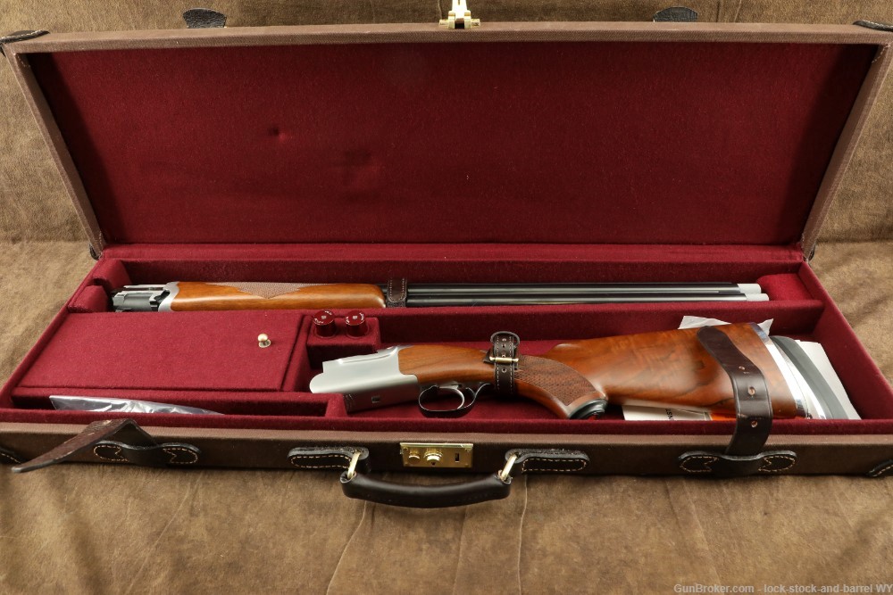 Ruger Red Label 12 GA Over Under Double Shotgun MFD 1986 Stainless Briley-img-57