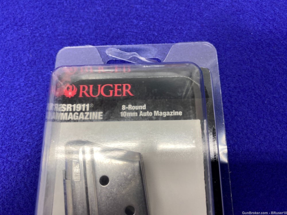 Two Ruger SR1911 10mm 8-Round Magazines *AMAZING LOT*-img-3