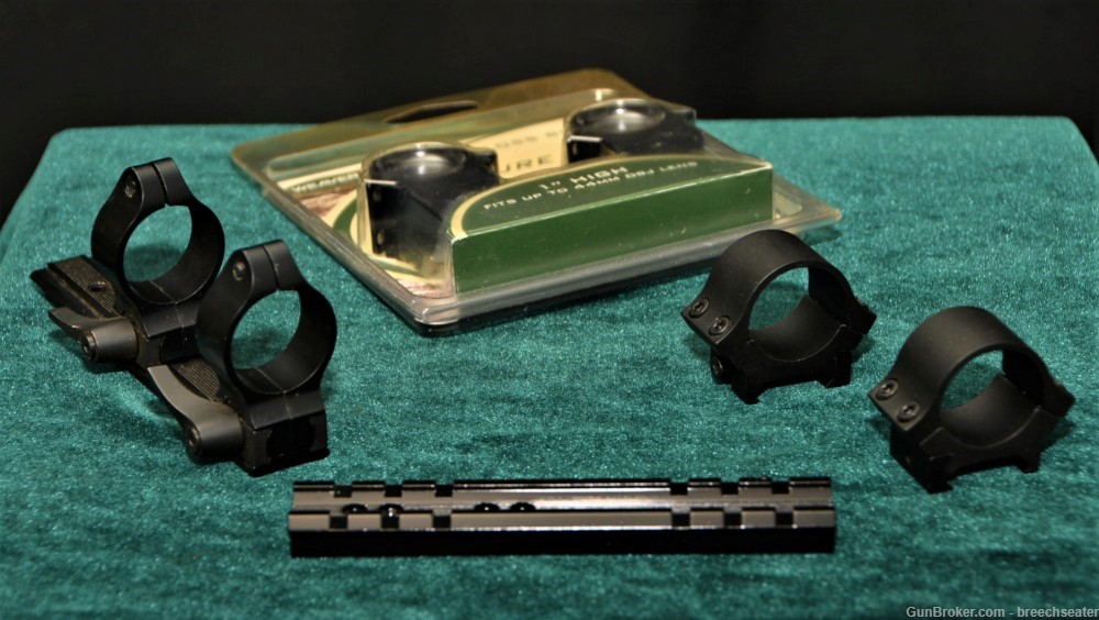 Scope Mounting Kit with Bushnell Pro Bore Siting Tool and 4 sets of Rings-img-4