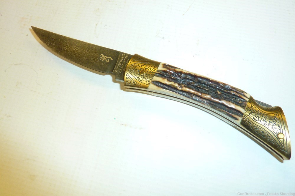 BROWNING LIMITED EDITION DAMASCUS KNIFE-img-1