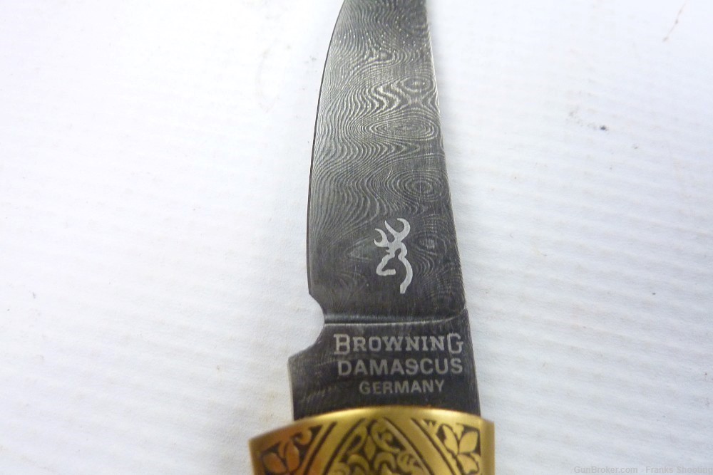 BROWNING LIMITED EDITION DAMASCUS KNIFE-img-3