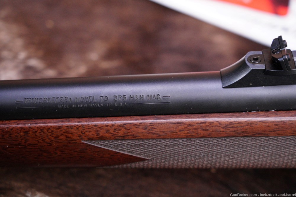 Winchester Model 70 LH Safari Express Classic .375 H&H MAG 24” Rifle & Box -img-18