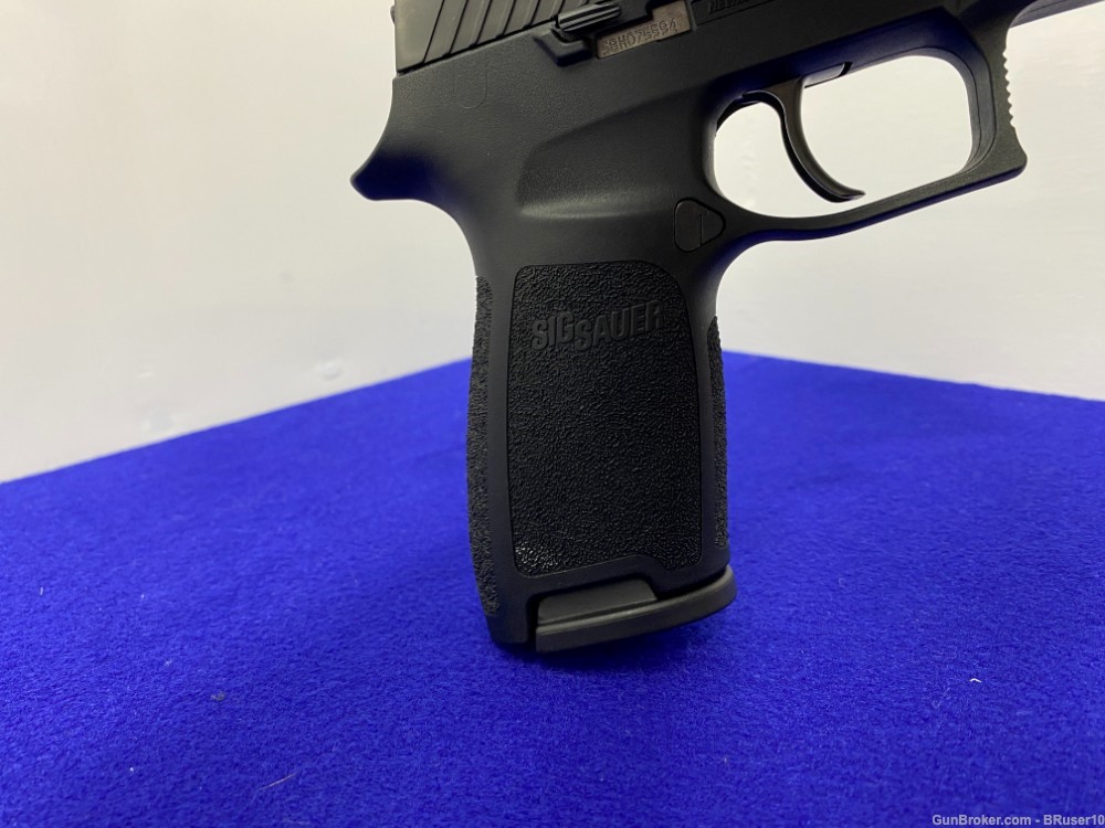 2019 Sig Sauer P320 9x19mm Black Nitron 3.9" *ADOPTED BY THE US MILITARY*-img-47