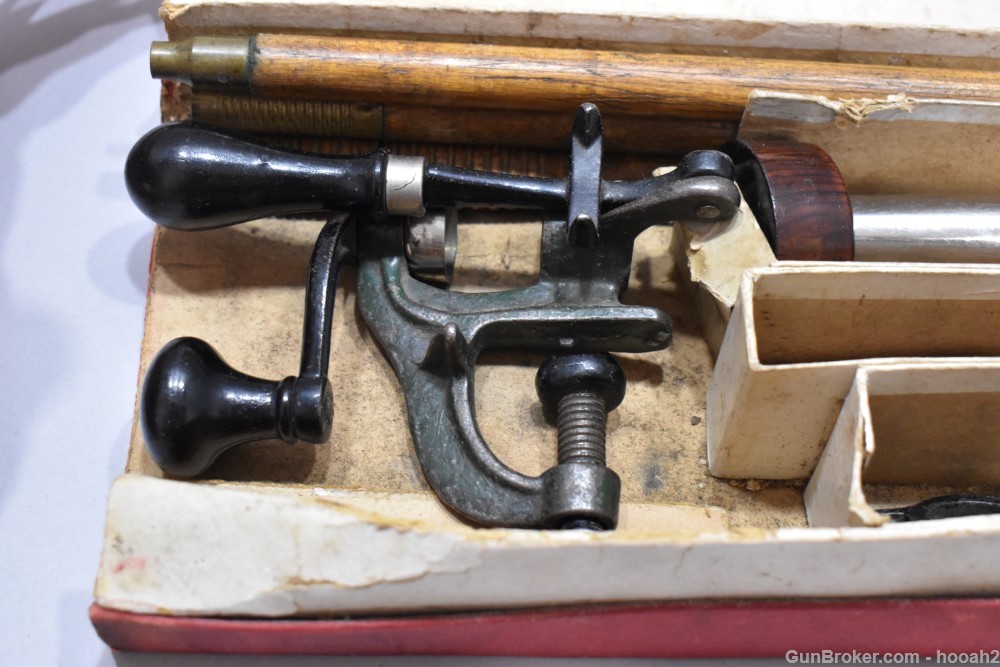 Bridgeport Gun Implement Co No 961 Shotshell Reloading Kit Box W Tools READ-img-7