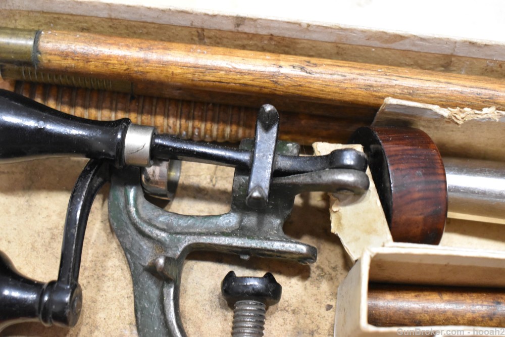 Bridgeport Gun Implement Co No 961 Shotshell Reloading Kit Box W Tools READ-img-12