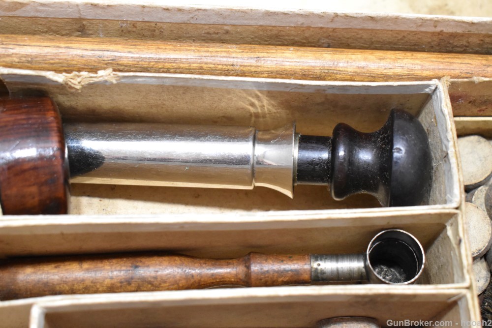 Bridgeport Gun Implement Co No 961 Shotshell Reloading Kit Box W Tools READ-img-11