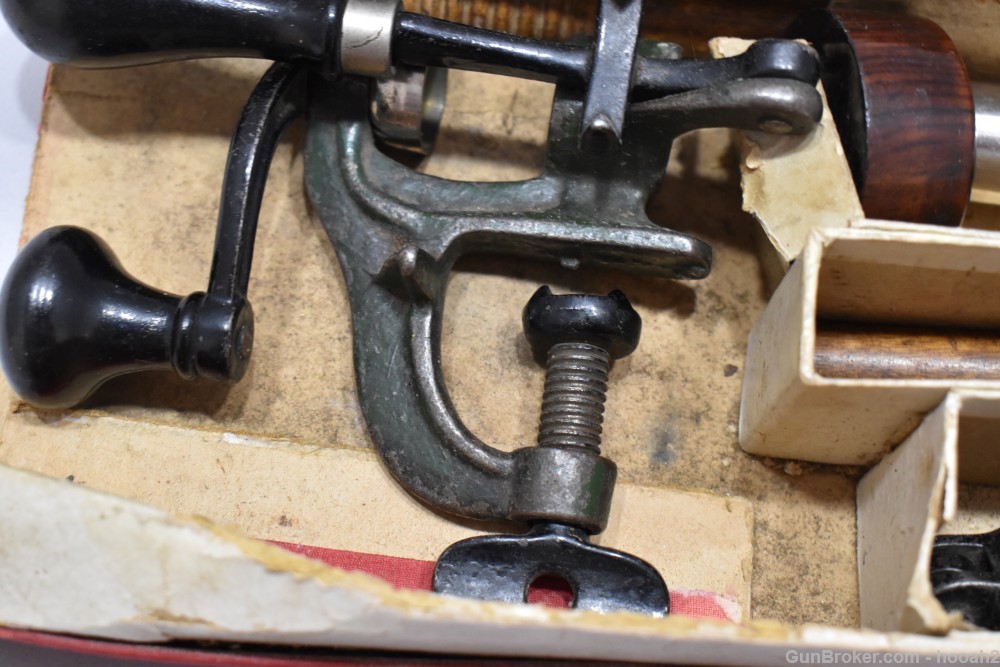 Bridgeport Gun Implement Co No 961 Shotshell Reloading Kit Box W Tools READ-img-13