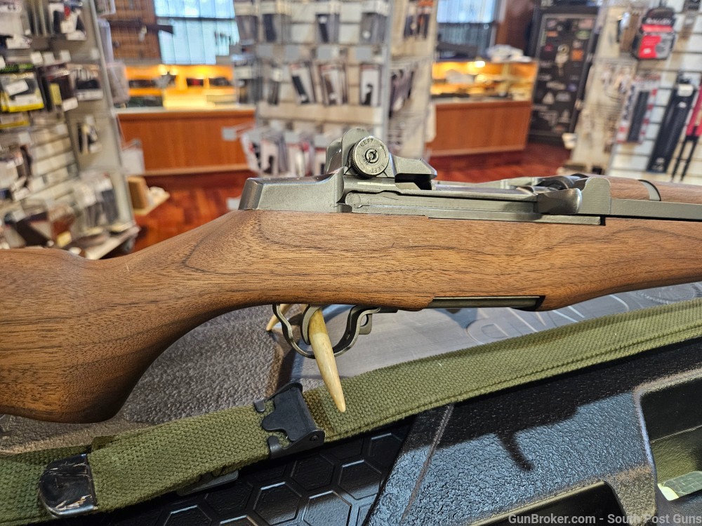 M1 Garand SA, 1954; CMP Gun with Case, Certificate, Blue Card, Danish VAR-img-4