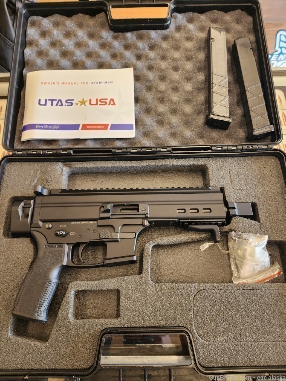 Utas-USA UT9M-BK6 New 9mm no cc fees-img-1